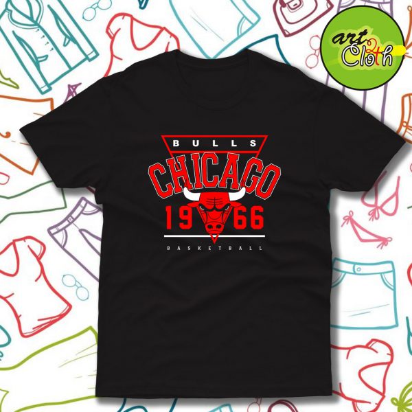 Chicago Bulls 1966 Vintage T Shirt