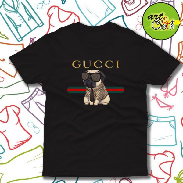 Funny Pug Dog T Shirt