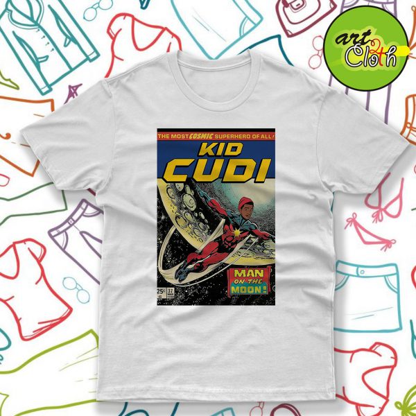 Kid Cudi Man on The Moon T Shirt