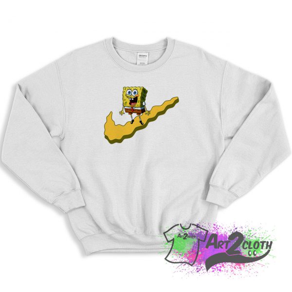 Nike x Spongebob Collab Parody Sweatshirt