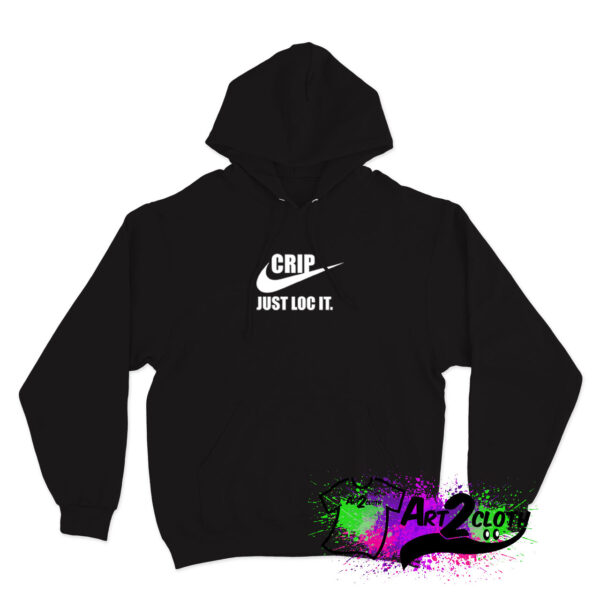 Nike Logo Crip Just Loc It Hoodie