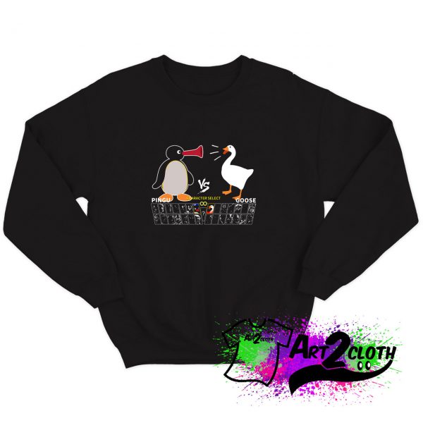 Select penguin vs goose Sweatshirt