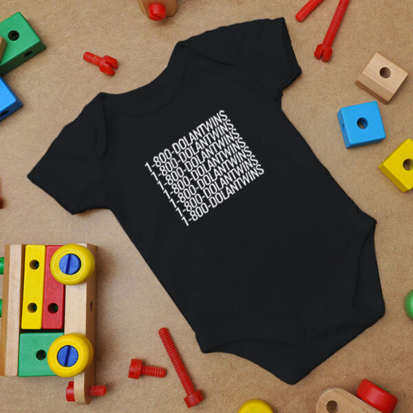 1 800 Dolantwins Baby Onesie