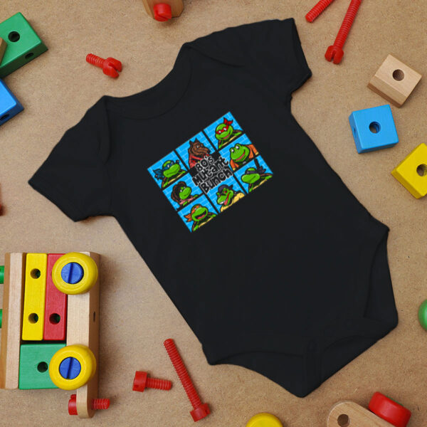 80S Mutant Bunch Baby Onesie