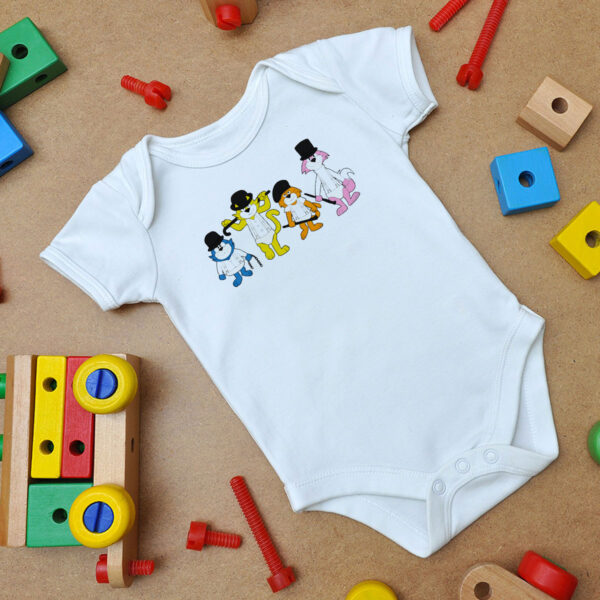 A Clockwork Cat Baby Onesie