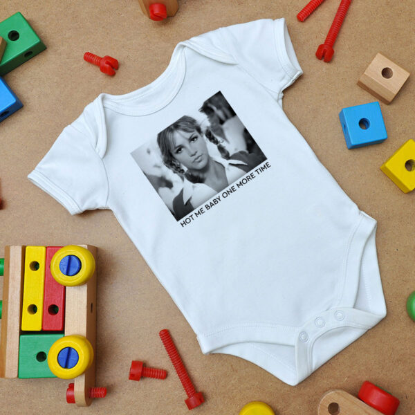 Baby One More Time Britney Spears Baby Onesie