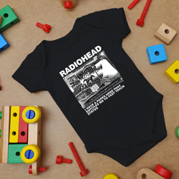 Dead Children Playing Radiohead Baby Onesie