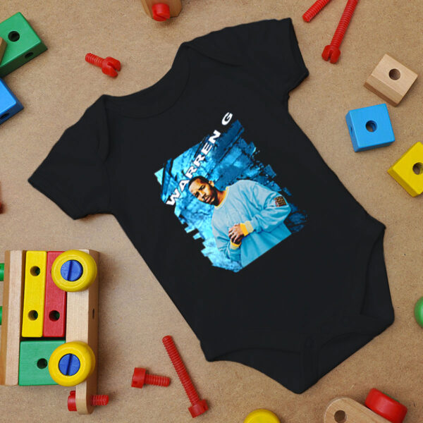 Warren G Rapper Vintage Retro Baby Onesie