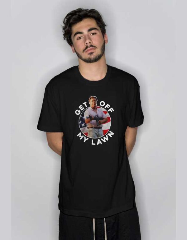 Get Off My Lawn American T Shirt