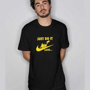 Pokemon Just Do It Later T Shirt