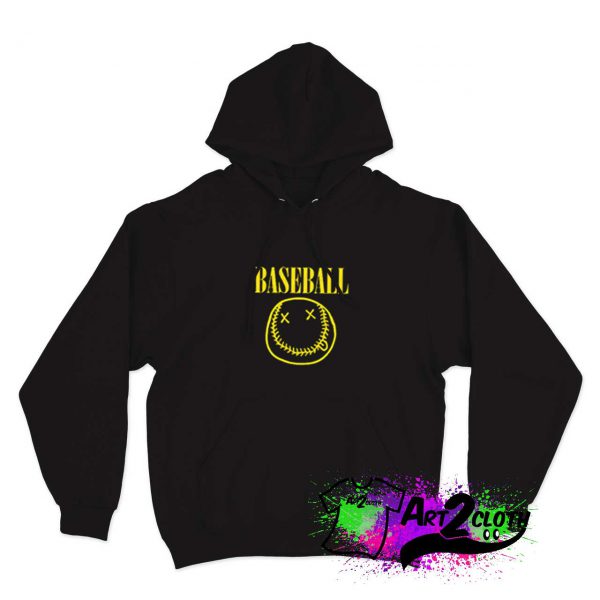 Nirvana Baseball Logo Hoodie