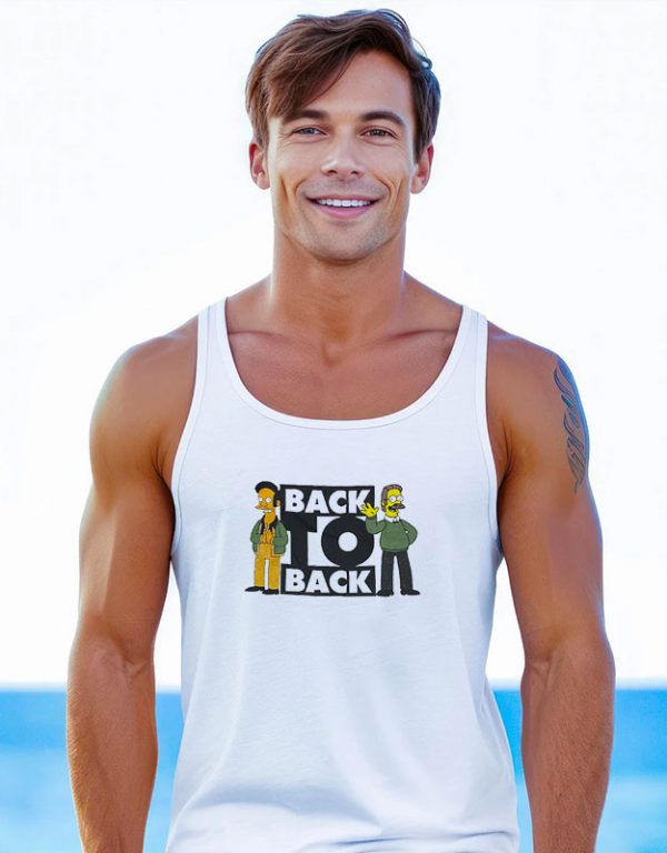 Back To Back Records Simpsons Tank Top