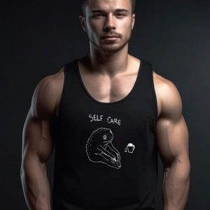 Self Care Unisex Retro Tank Top