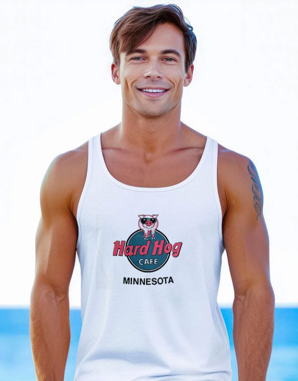 Vintage Hard Hog Cafe Minnesota Tank Top