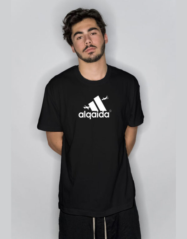Al Qaeda Adidas Planes Logo T Shirt