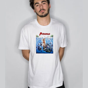Piranha Jaws Parody T Shirt