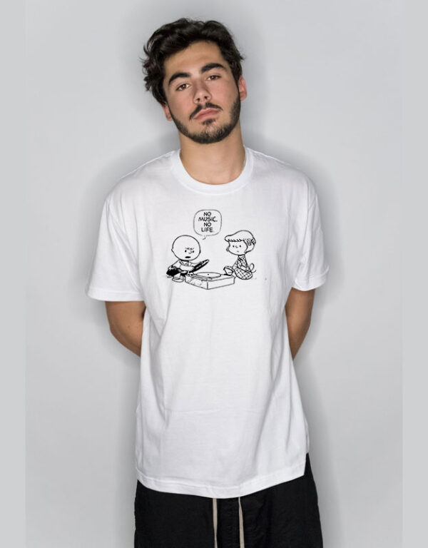 No Music No Life Peanuts T Shirt