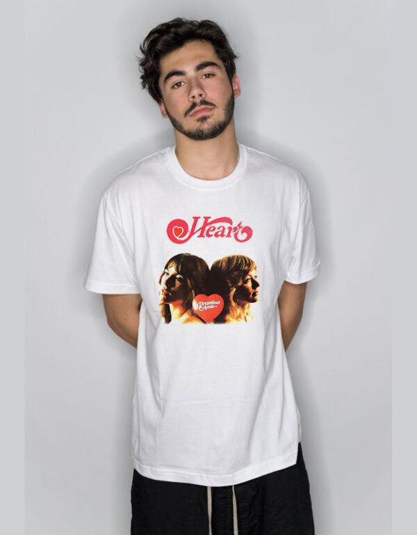 Retro HEART DREAMBOAT ANNIE Heart Band T Shirt