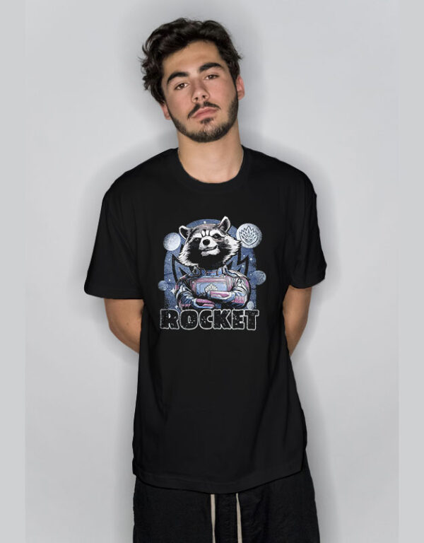 Rocket Raccoon Guardian Galaxy T Shirt