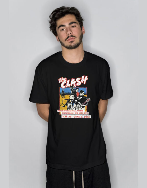 Band The Clash Bonds International T Shirt